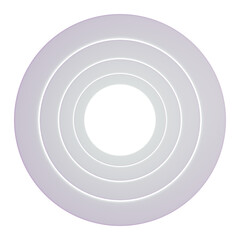Pink concentric circular gradient rings