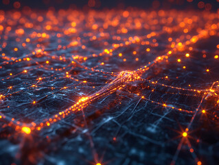 Digital technology and IoT network with a focus on deep learning and futuristic connections