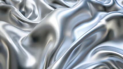 Fototapeta premium Seamless looped abstract silver background ideal for sleek and dynamic visuals