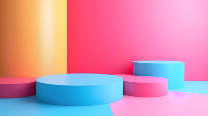 Modern abstract background with basic geometric elements for minimalist style