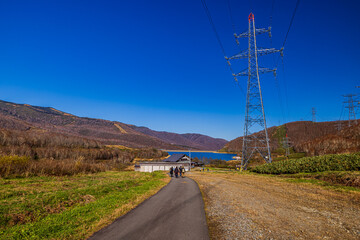 Autumn scenery in Naeba, Niigata Prefecture