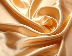 Obraz premium Shimmering silk waves in warm tones, elegance and softness