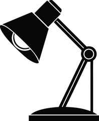 Study Lamp vector icon.