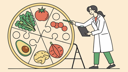 Nutrition chart healthy eating plan food guide dietary advice wellness illustration healthy lifestyle doctor nutritionist balanced diet food infographic healthy recipe diet plan food.