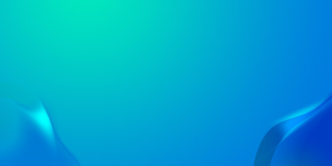 Abstract blue gradient blurred background