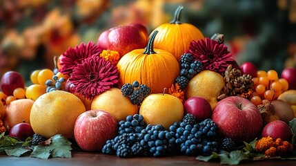 Thanksgiving themed decorations