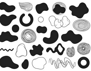 Abstract shapes collection (6)