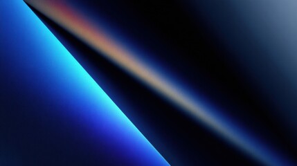 Abstract Gradient Design Featuring Blue Tones and Light Interplay in a Modern Style
