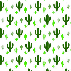 Minimal cactus pattern background.ai