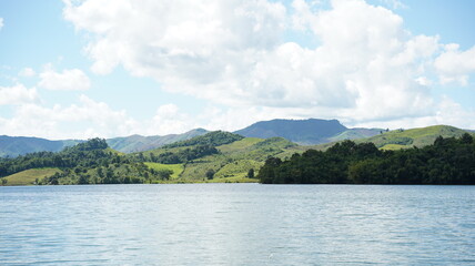 Fototapeta premium lake in the mountain