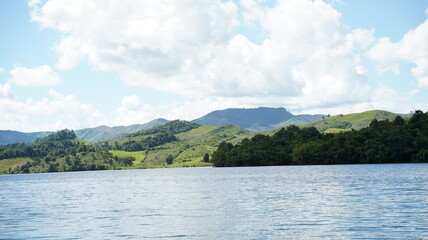 lake in the mountain
