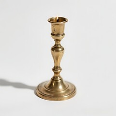  antique candlestick holder made of brass