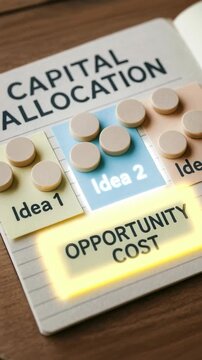 Capital allocation idea investment opportunity cost time value strategic planning for business growth and financial decision making