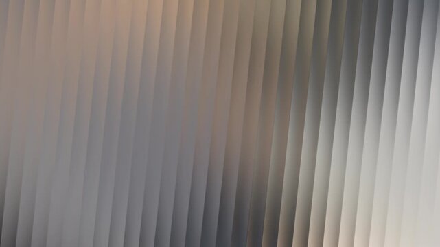 Abstract vertical blinds pattern with gradient shades of beige and gray