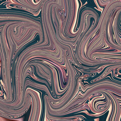 Dynamic multicolor marble swirl art with pink, cream, and navy tones, featuring fluid abstract, texture, pattern, flow, marble design for artistic backgrounds.