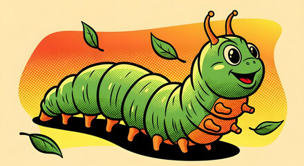 caterpillar on a leaf