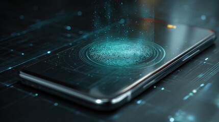 Fingerprint scanning smartphone