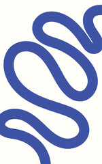 Design wall art poster line swirl