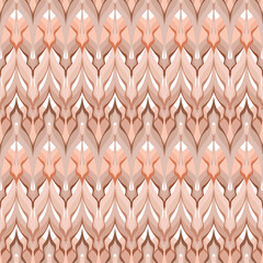 Light beige multicolored abstract zigzag pattern 