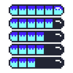 ドット絵ステータスバー