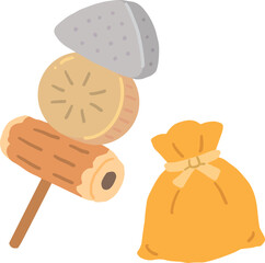 おでんの手描きベクターイラスト