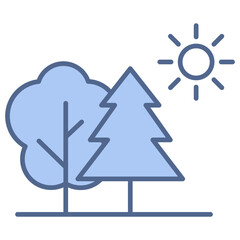 Nature Blue Icon
