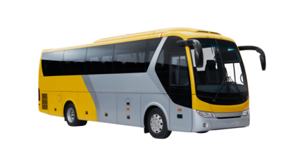 Sleek modern passenger bus for comfortable travel and tours