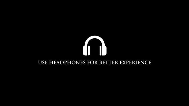 Binaural Audio Headset Instruction Title Card