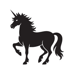 Unicorn silhouette