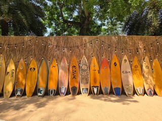 old water pump on the beach