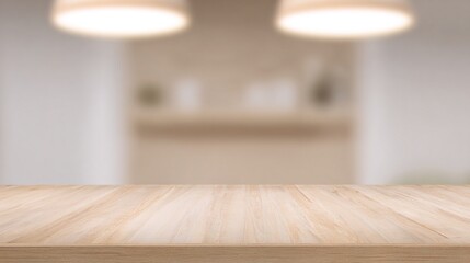 ergonomic. A minimalist wooden desk with a clean, uncluttered surface, radiating modern simplicity. lifestyle magazines, social media lookbooks, designed for influencer and brand collaborations.