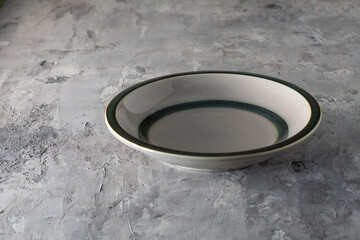 Tema Deep Dinner Plate Copenhagen Denmark Scandinavian Stoneware 1980s Vintage