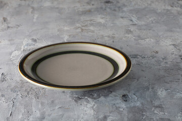 Tema Deep Dinner Plate Copenhagen Denmark Scandinavian Stoneware 1980s Vintage