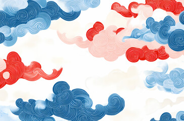 Colorful Artistic Cloud Patterns