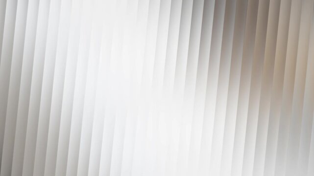 Abstract vertical white blinds with subtle gradient lighting