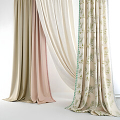 Elegant Curtain with Window View"