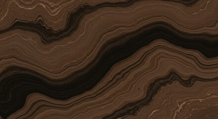Abstract earthy tones swirling brown and black veins texture
