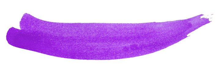 purple watercolor background. Artistic hand paint. Isolated on transparent background.