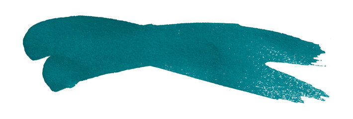 green watercolor background. Artistic hand paint. Isolated on transparent background.