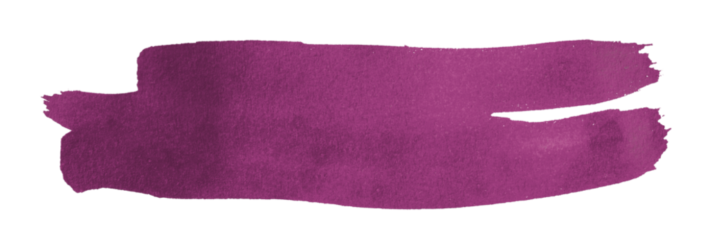 purple watercolor background. Artistic hand paint. Isolated on transparent background.