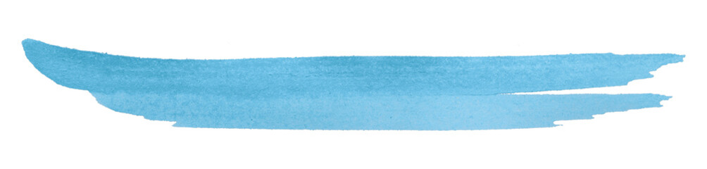 light blue watercolor background. Artistic hand paint. Isolated on transparent background.