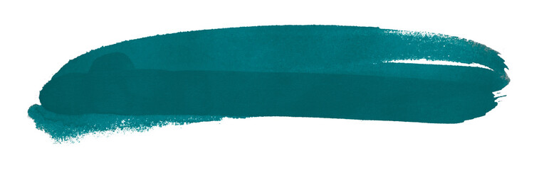 green watercolor background. Artistic hand paint. Isolated on transparent background.