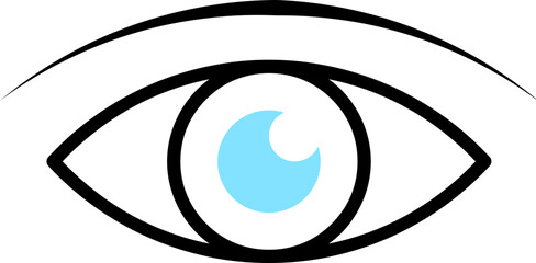 Vector Graphic of an Eye