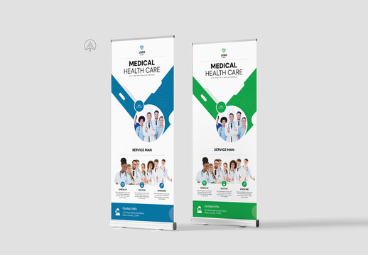 Medical Health Care Roll-Up Template