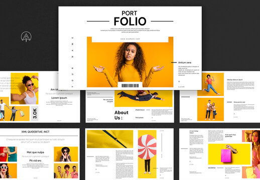 Colorfull Portfolio Presentation Template
