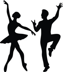 Abstract geometric shapes and lines with vibrant color palette and clean typography