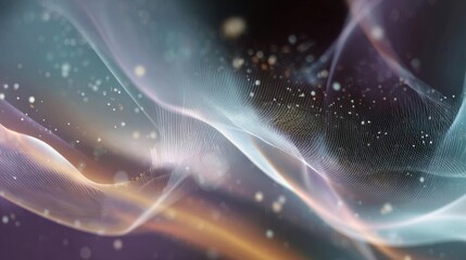 Flowing Abstract Light and Shadow