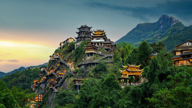 Wangxian Valley, Shangrao, Jiangxi, China