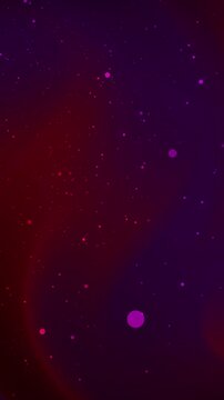 Abstract Gradient Purple Red Sparkling Blurry Bokeh Dots Background Wallpaper