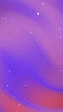 Soft Gradient Purple and Pink Abstract with Glowing Particle Background